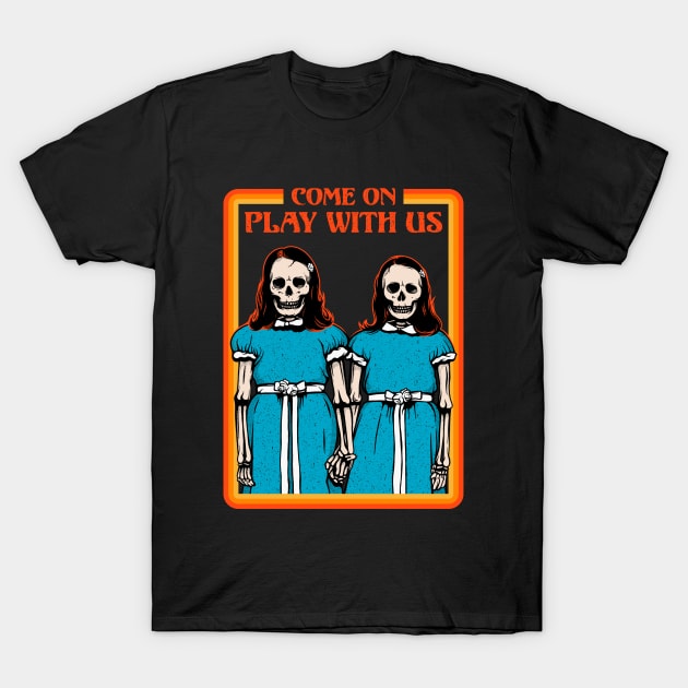 Play With Us T-Shirt by Tee Bone Studio